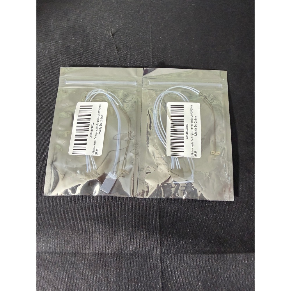 Lot of 2 NEW 3D Printer Heater Cartridge Thermistor Bambu Lab A1 A1 Mini